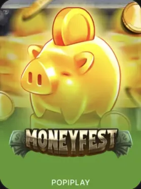 Moneyfest slot with hold and win mechanic at X3000